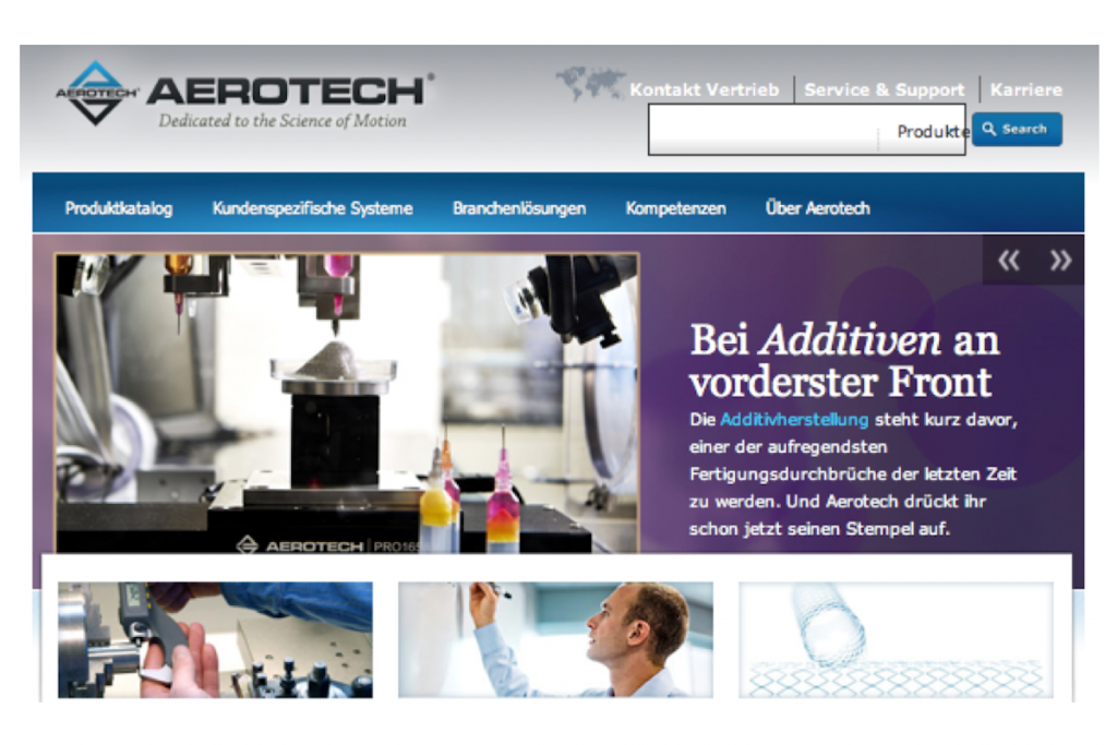 From Pittsburgh to Berlin: Elliance launches German website for Aerotech