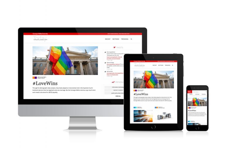 responsive digital magazine