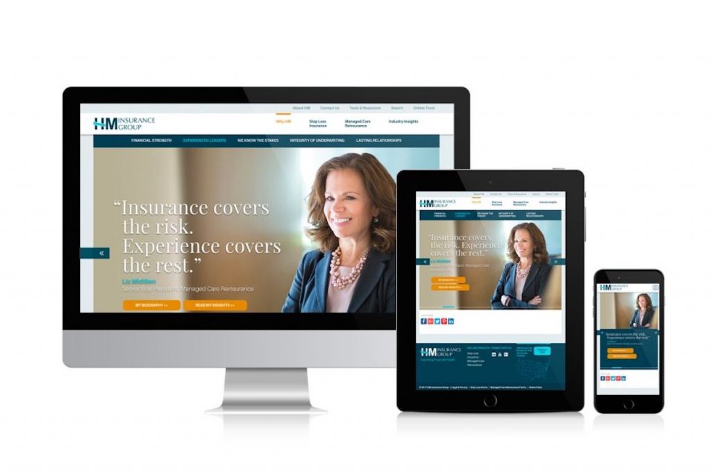 HM Insurance Group Website Design