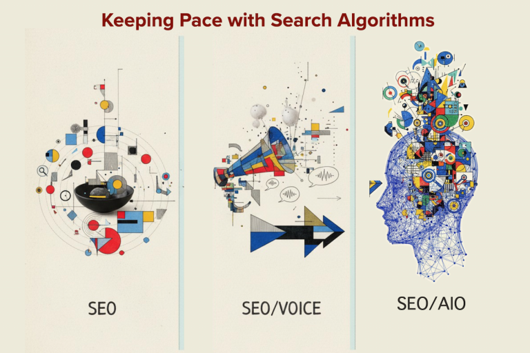 Keeping Pace with Search Algorithms -- From SEO to Voice Search to AIO