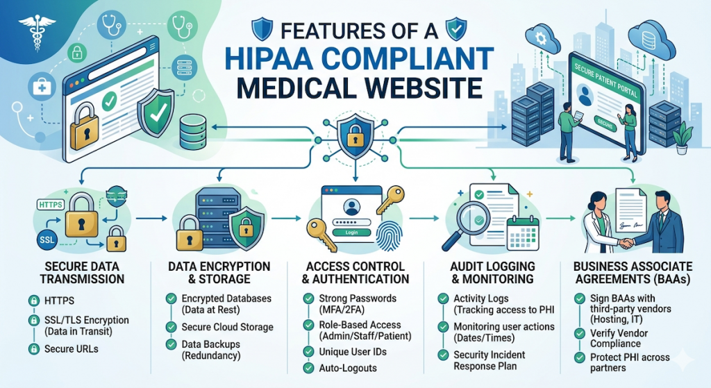 Checklist for Building a HIPAA Compliant Websites