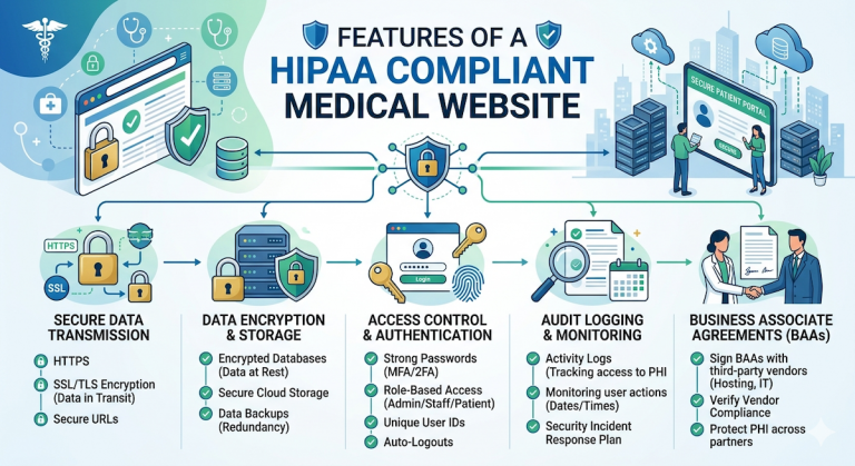 Checklist for Building a HIPAA Compliant Websites